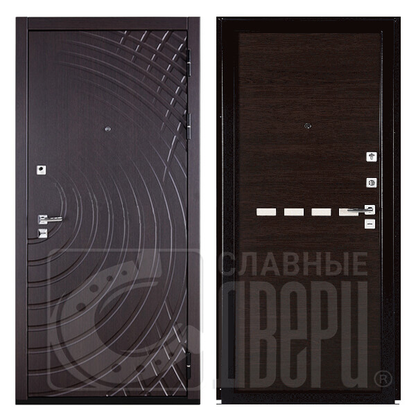 Входная дверь Futura (Футура) 007 Венге Входная дверь Futura (Футура) 007 Венге