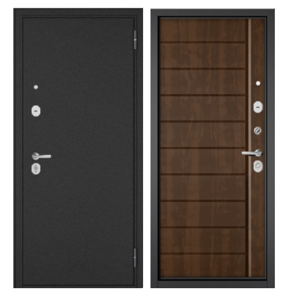 Дверь Мастино ТРАСТ ЭКО Антрацит/Орех грецкий (301)