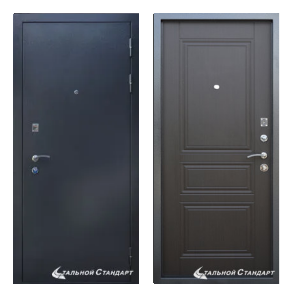 Входная дверь Броня Кремень 2 венге