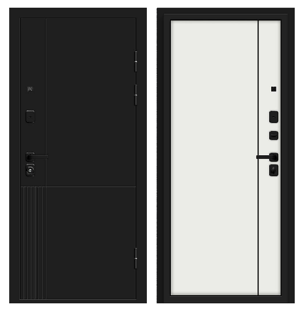 Входная дверь BRAVO Optim Z-2 Нео Белый