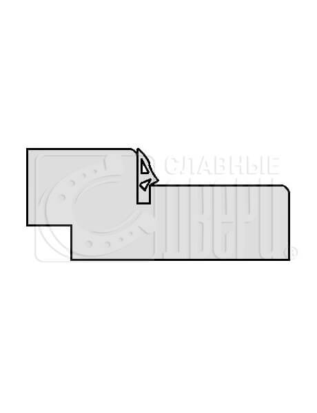 Коробка Ульяновские двери (2070x70x26) Прямоугольная с уплотнителем 1 шт.