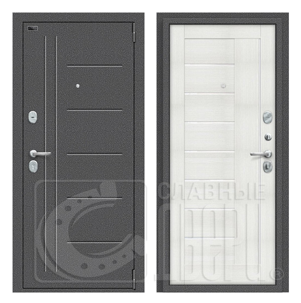 Входная дверь BRAVO Porta S 109.П29 Бианко вералинга Входная дверь BRAVO Porta S 109.П29 Бианко вералинга