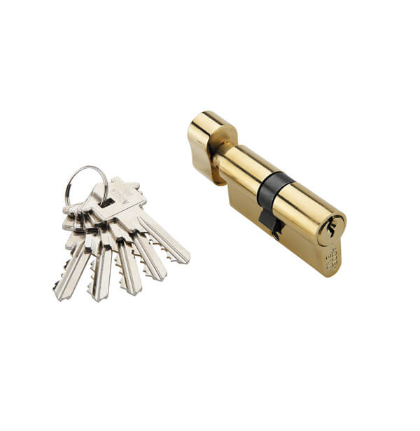 Ключевой цилиндр Adden Bau CYL 5-60 KNOB Ключ-завертка