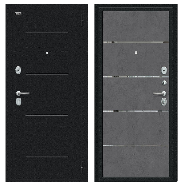 Входная дверь BRAVO Лайн Slate Art