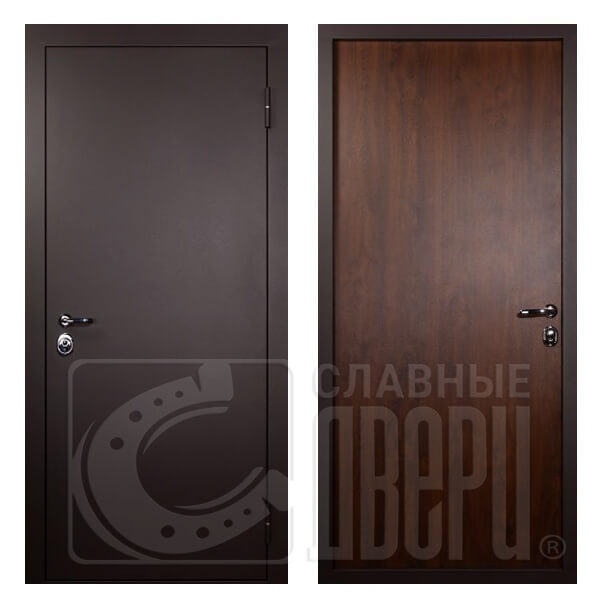 Входная дверь Стальная линия Нова Дуб темный Входная дверь Стальная линия Нова Дуб темный