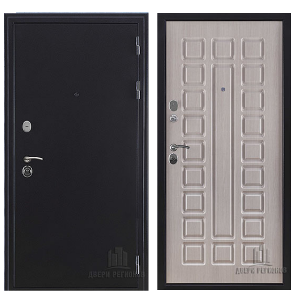 Входная дверь Двери регионов Спартак Стандарт белёный дуб Входная дверь Двери регионов Спартак Стандарт белёный дуб