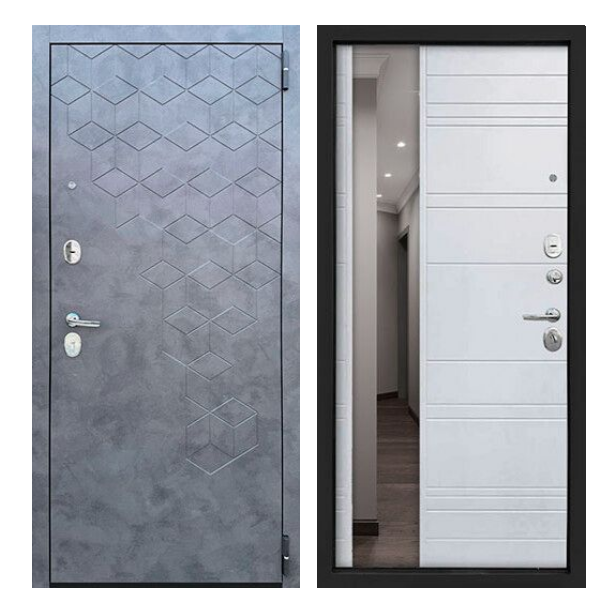 Входная дверь Двери регионов Космо Стиль Зеркало