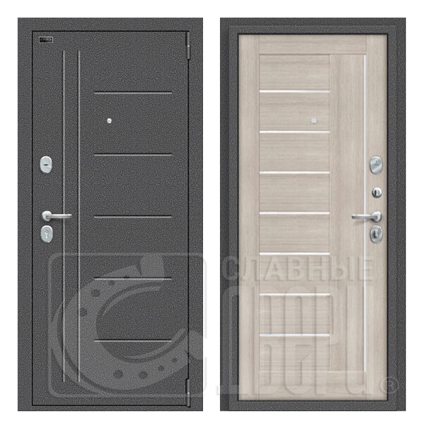 Входная дверь BRAVO Porta S 109.П29 Капучино вералинга Входная дверь BRAVO Porta S 109.П29 Капучино вералинга