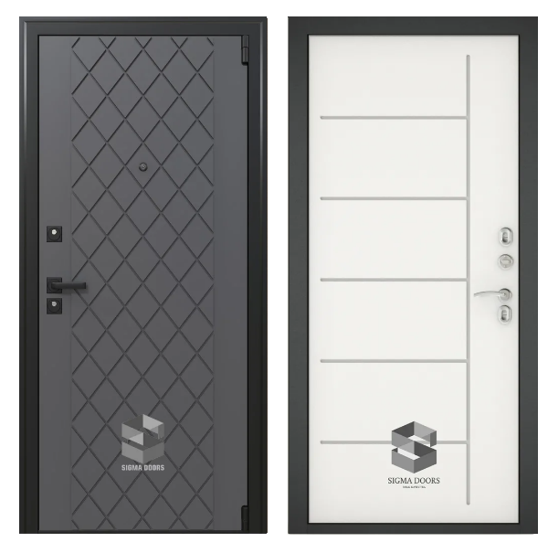 Входная дверь Sigma (Сигма) Комфорт Plus панель Titan