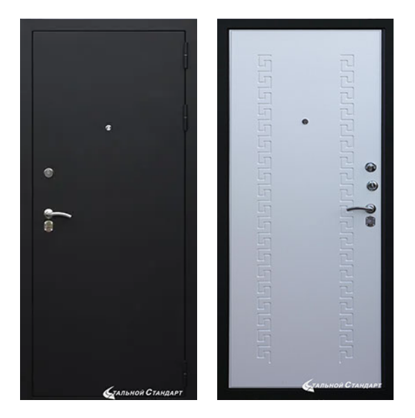 Входная дверь Броня 8 Белый шелк